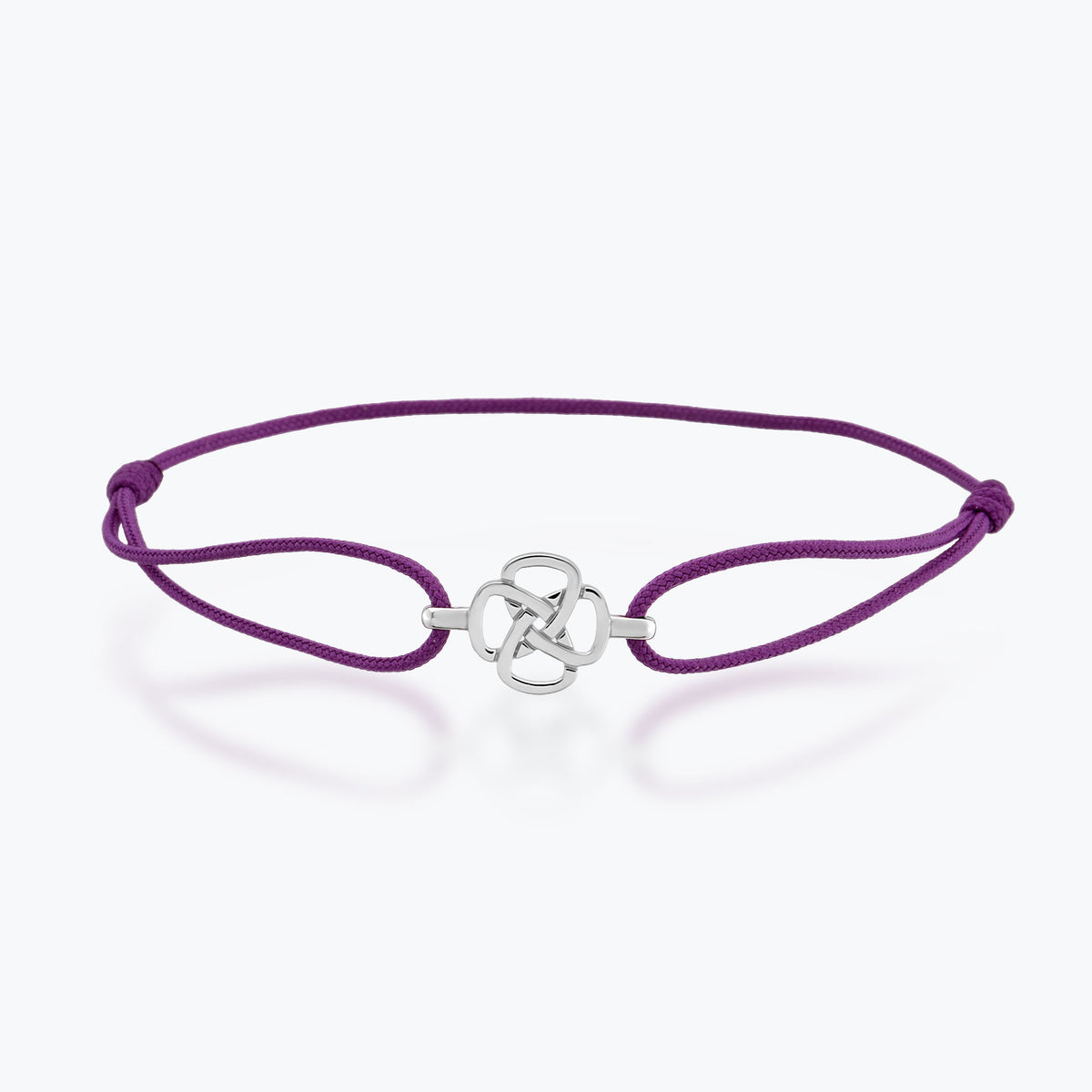 14K Altın Eternity Knot Bileklik, sonsuzluk döngüsünü, doğum, yaşam, ölüm ve yeniden doğuşu temsil eder.