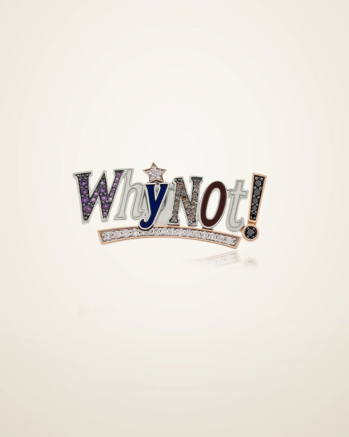 Motto Broş - Why Not