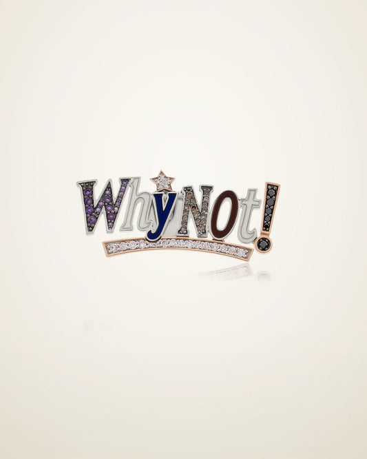 Motto Broş - Why Not