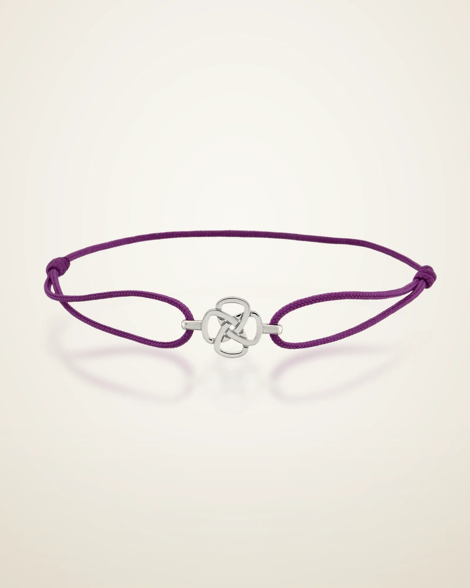 Eternity Knot Bileklik White