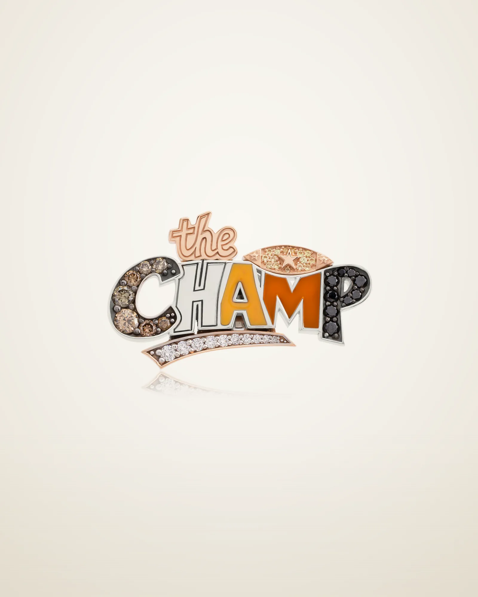Motto Broş - The Champ