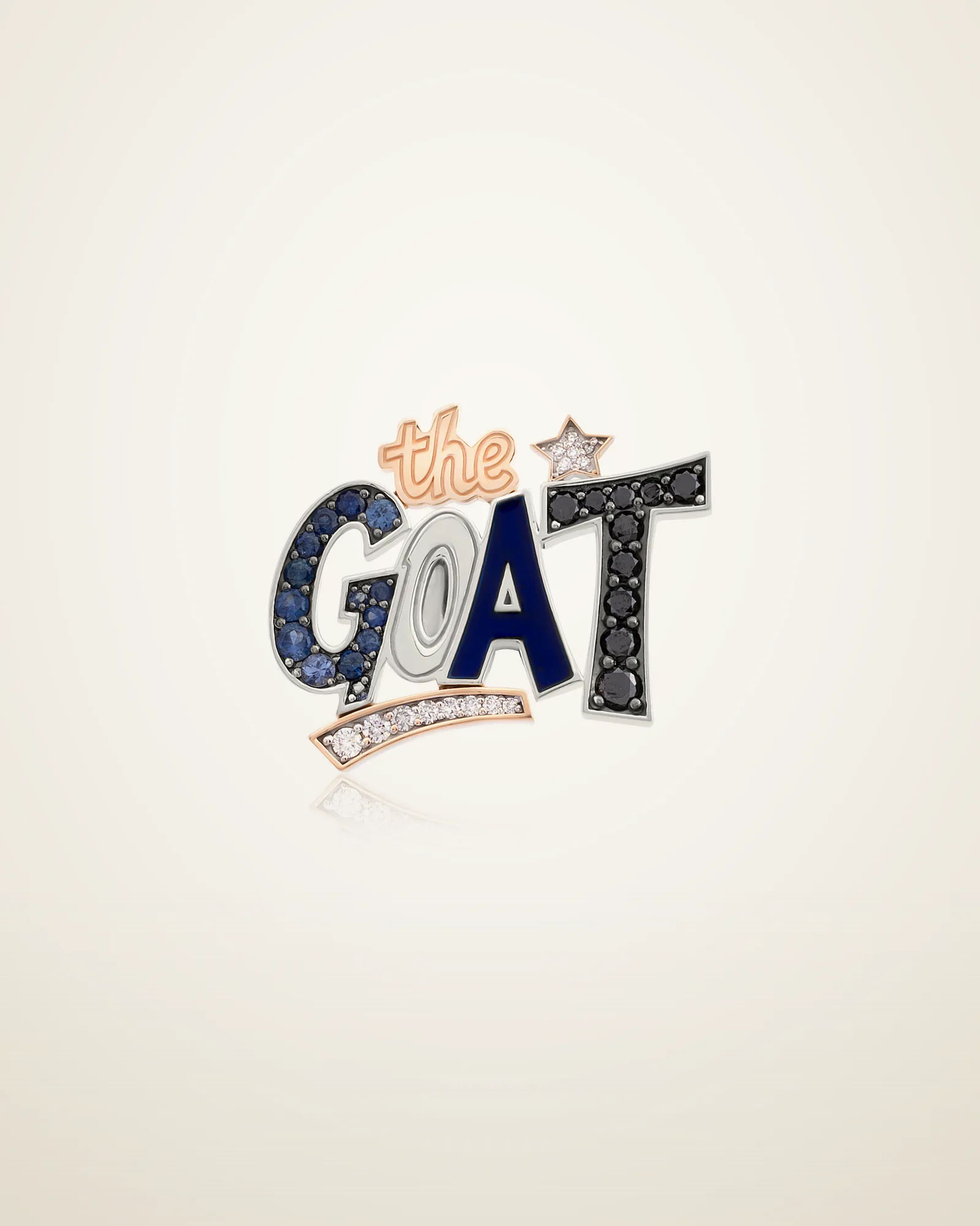 Motto Broş - The Goat