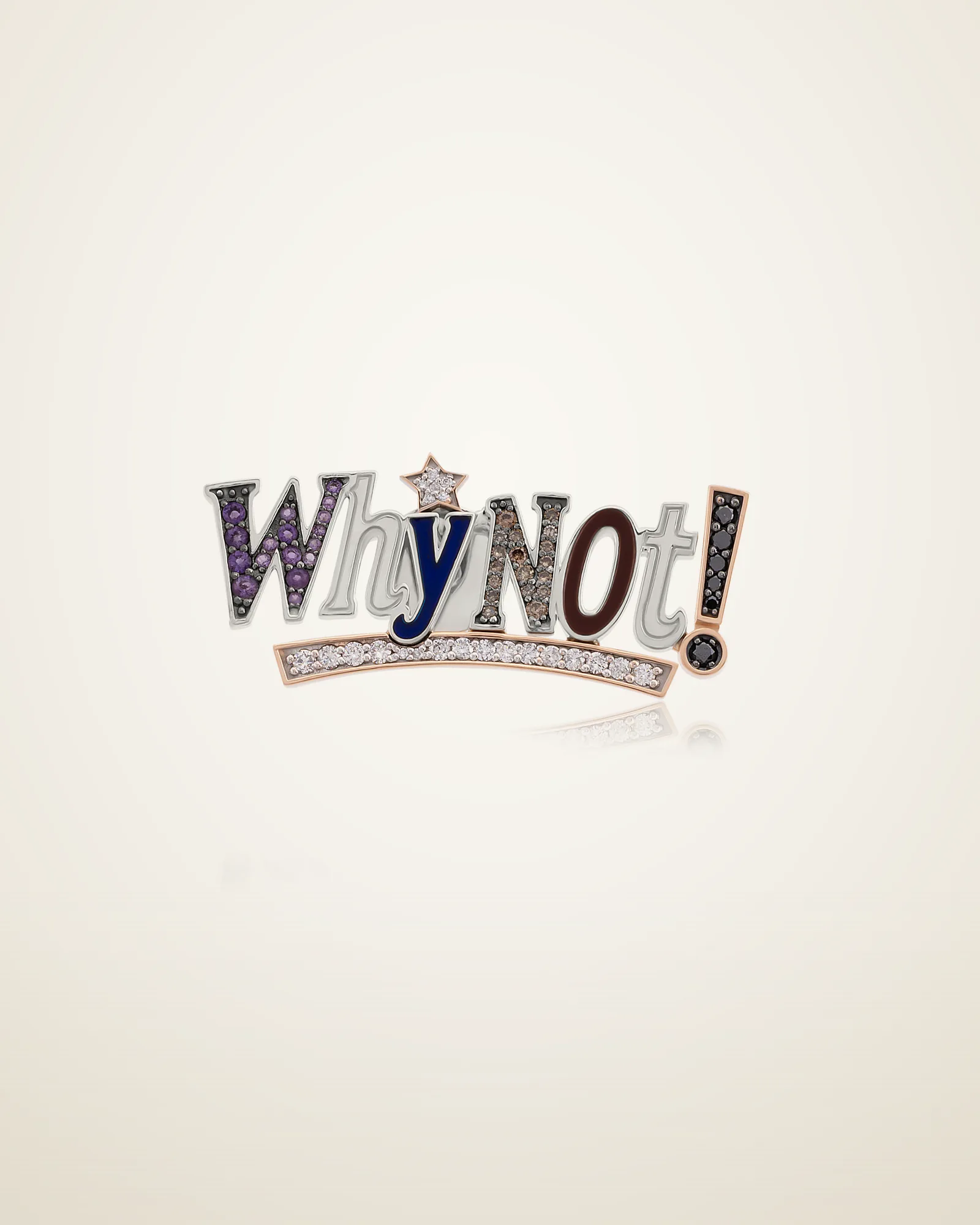 Motto Broş - Why Not